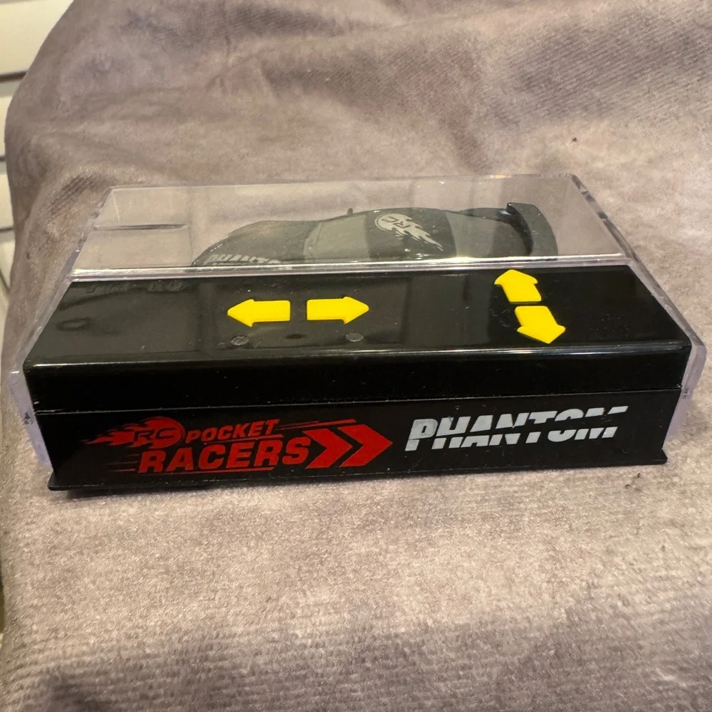 Black RC Car with Silver‎ Accents